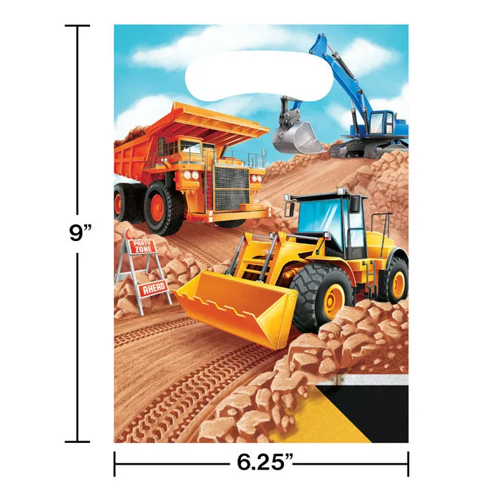 Bulk Big Dig Construction Favor Bags (96 per Case)