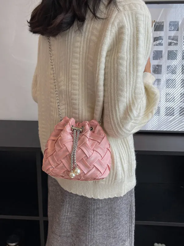 Chains Geometric Crossbody Bags